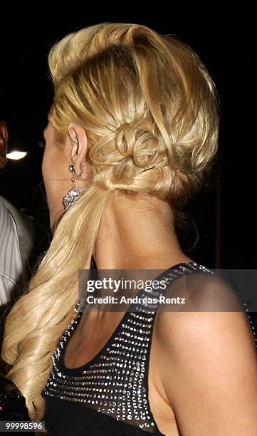 Paris Hilton attends the Jolouse Host Party Night during the 63rd Annual Cannes Film Festival at VIP Club on May 19, 2010 in Cannes, France.