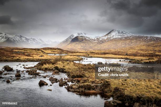 rannoch moor,  glencoe, scotland uk. - dale smith stock pictures, royalty-free photos & images