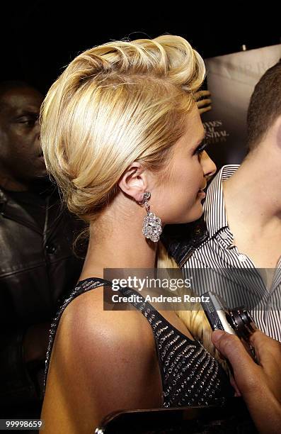 Paris Hilton attends the Jolouse Host Party Night during the 63rd Annual Cannes Film Festival at VIP Club on May 19, 2010 in Cannes, France.