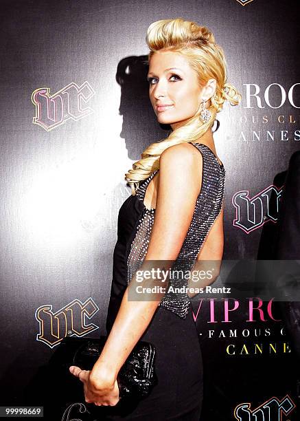 Paris Hilton attends the Jolouse Host Party Night during the 63rd Annual Cannes Film Festival at VIP Club on May 19, 2010 in Cannes, France.