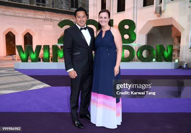 James Keothavong attends the Wimbledon Champions Dinner at The Guildhall on July 15, 2018 in London, England.