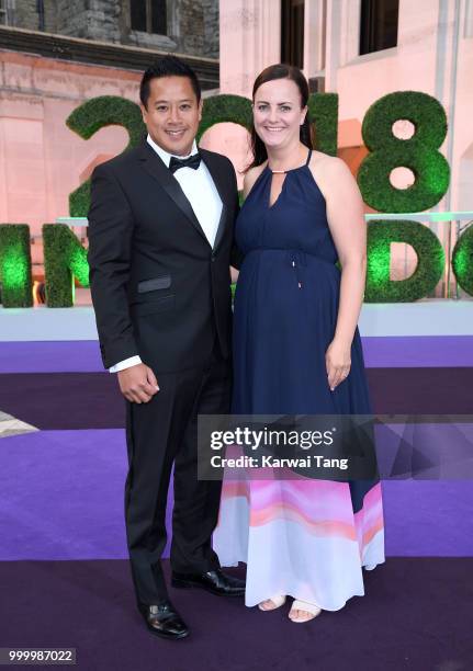 James Keothavong attends the Wimbledon Champions Dinner at The Guildhall on July 15, 2018 in London, England.