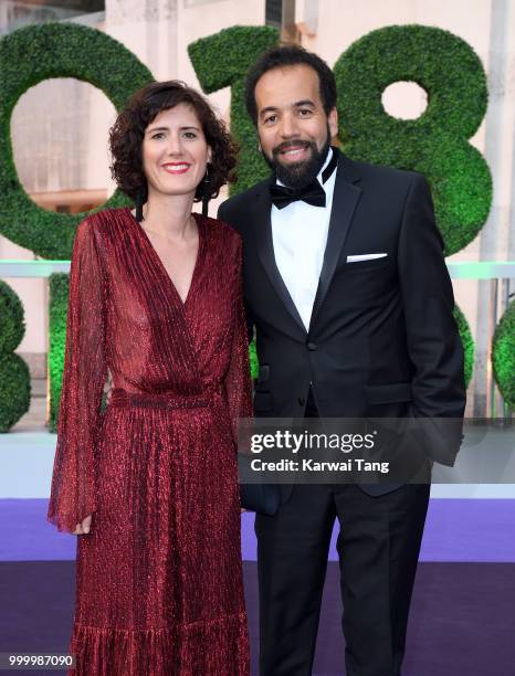 Kader Nouni attends the Wimbledon Champions Dinner at The Guildhall on July 15, 2018 in London, England.