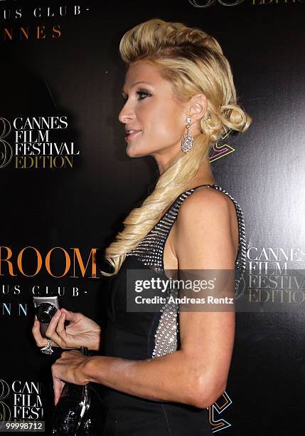 Paris Hilton attends the Jolouse Host Party Night during the 63rd Annual Cannes Film Festival at VIP Club on May 19, 2010 in Cannes, France.