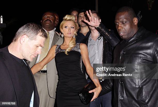 Paris Hilton attends the Jolouse Host Party Night during the 63rd Annual Cannes Film Festival at VIP Club on May 19, 2010 in Cannes, France.