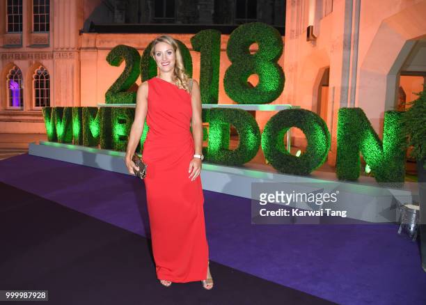 Angelique Kerber attends the Wimbledon Champions Dinner at The Guildhall on July 15, 2018 in London, England.