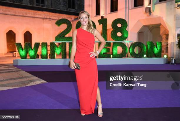 Angelique Kerber attends the Wimbledon Champions Dinner at The Guildhall on July 15, 2018 in London, England.