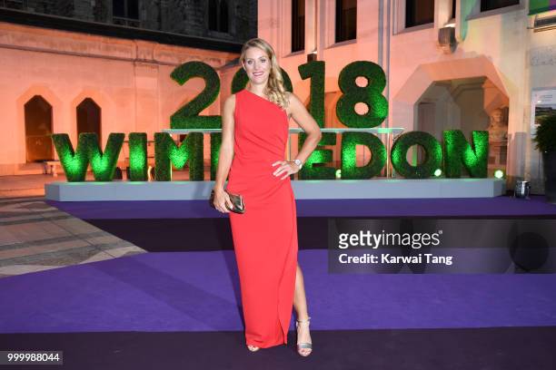 Angelique Kerber attends the Wimbledon Champions Dinner at The Guildhall on July 15, 2018 in London, England.
