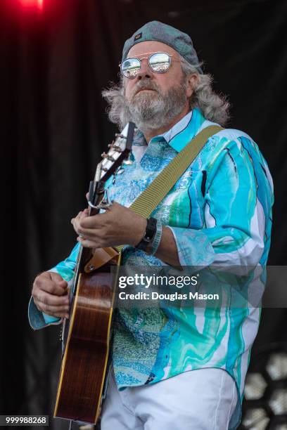 Robert Earl Keen performs during the Green River Festival at the Greenfield Community College on July 15, 2018 in Greenfield, Massachusetts.