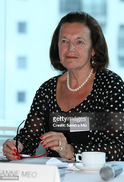 Rosanne Meo, Chairwoman of the Brisco Group attends the Annual General Meeting on May 20, 2010 in Auckland, New Zealand. The Brisco Group includes...