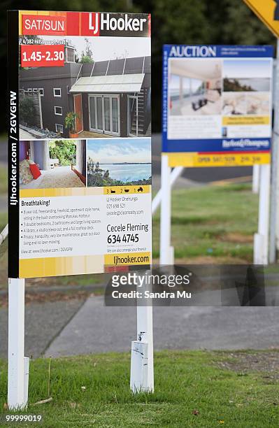 The next government budget announcement is set to effect rental properties and the housing market on May 18, 2010 in Auckland, New Zealand. Finance...