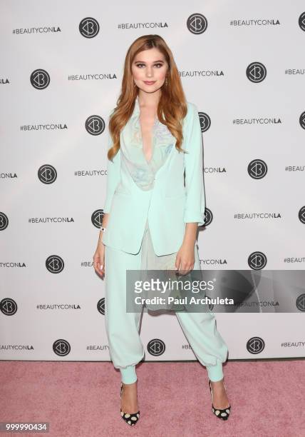 Serena Laurel attends the Beautycon Festival LA 2018 at Los Angeles Convention Center on July 15, 2018 in Los Angeles, California.