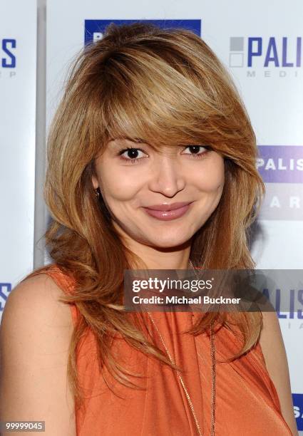 Gulnara Karimova attends the Palisades Media Corp and Vin Roberti Salute Independent Film Party held at the Hotel du Cap during the 63rd Annual...