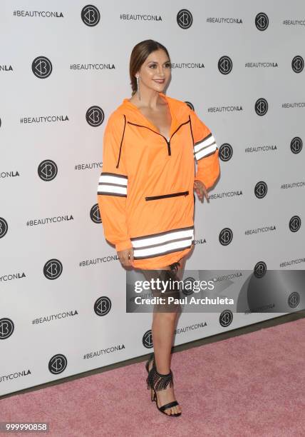 Alyson Stoner attends the Beautycon Festival LA 2018 at Los Angeles Convention Center on July 15, 2018 in Los Angeles, California.