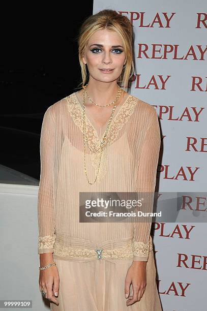 Actress Mischa Barton arrives at the Replay Party during the 63rd Annual Cannes Film Festival at Style Star Lounge on May 19, 2010 in Cannes, France.