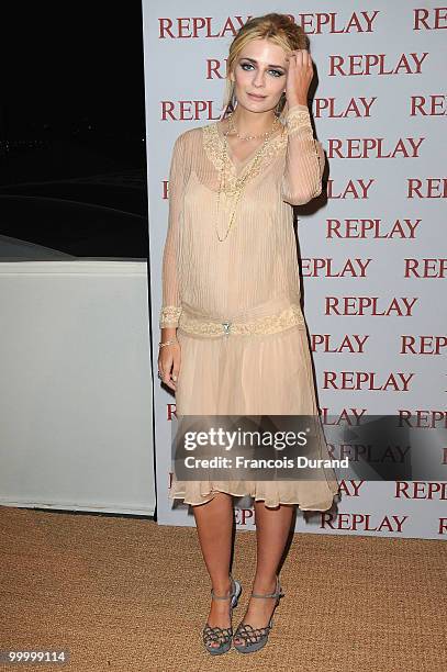 Actress Mischa Barton arrives at the Replay Party during the 63rd Annual Cannes Film Festival at Style Star Lounge on May 19, 2010 in Cannes, France.