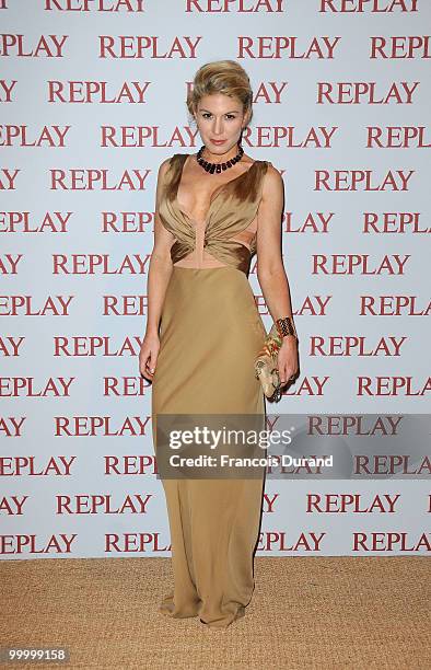 Hofit Golan arrives for the "Replay Party" during the 63rd Annual Cannes Film Festival at XXXXX on May 19, 2010 in Cannes, France.