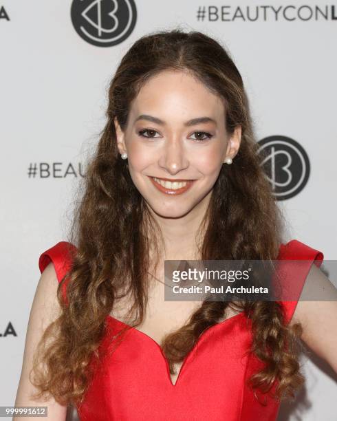 Sasha Anne attends the Beautycon Festival LA 2018 at Los Angeles Convention Center on July 15, 2018 in Los Angeles, California.