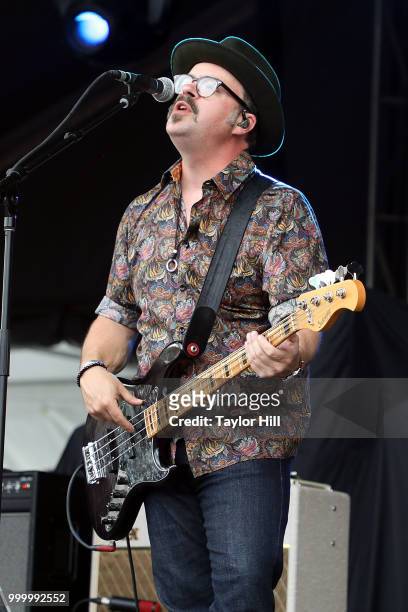 Jimbo Hart of the 400 Unit performs during the 2018 Forecastle Music Festival at Louisville Waterfront Park on July 15, 2018 in Louisville, Kentucky.