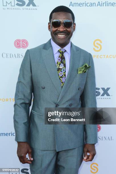 Michael Irvin attends the 33rd Annual Cedars-Sinai Sports Spectacular Gala on July 15, 2018 in Los Angeles, California.