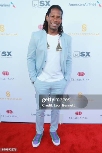 Granderson attends the 33rd Annual Cedars-Sinai Sports Spectacular Gala on July 15, 2018 in Los Angeles, California.