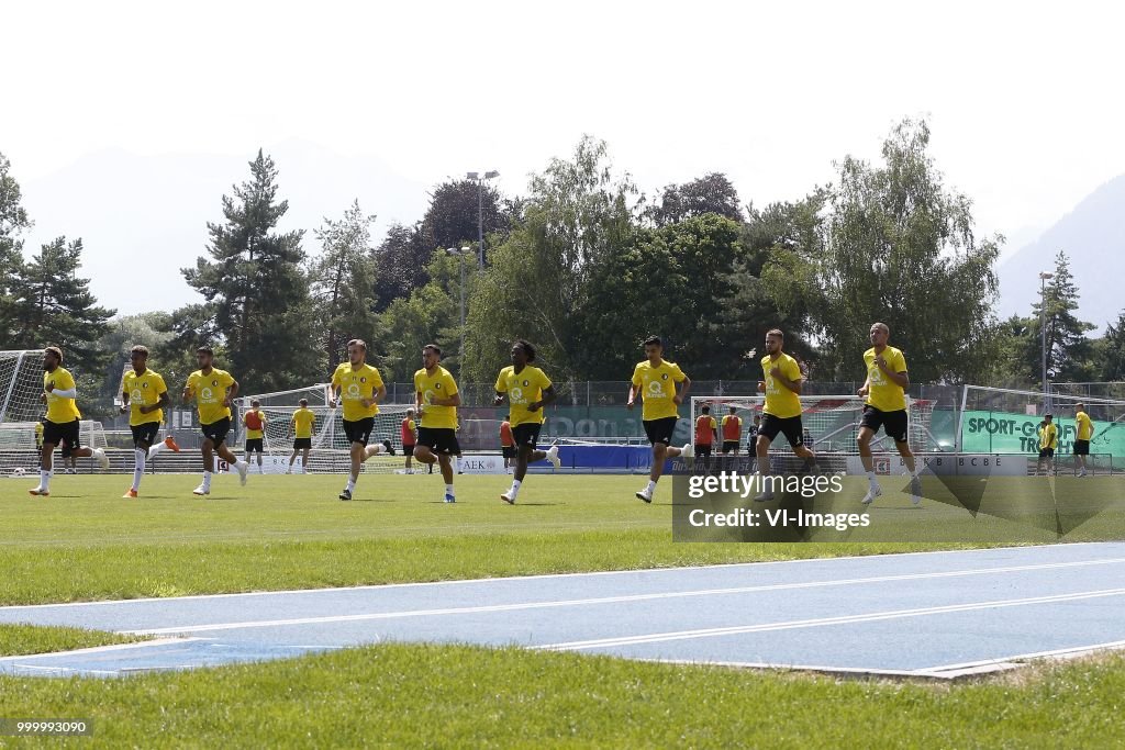 Dutch Eredivisie"Training camp Feyenoord Rotterdam"