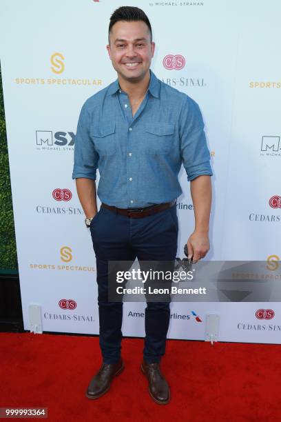 Nick Swisher attends the 33rd Annual Cedars-Sinai Sports Spectacular Gala on July 15, 2018 in Los Angeles, California.