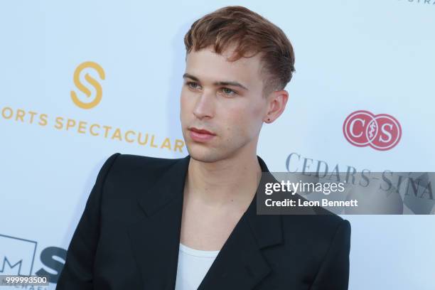 Tommy Dorfman attends the 33rd Annual Cedars-Sinai Sports Spectacular Gala on July 15, 2018 in Los Angeles, California.