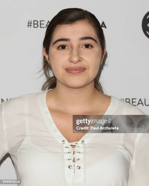 Victoria Strauss attends the Beautycon Festival LA 2018 at Los Angeles Convention Center on July 15, 2018 in Los Angeles, California.