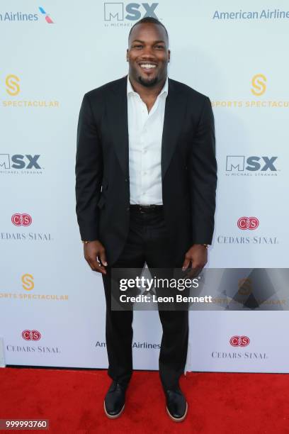 Beanie Wells attends the 33rd Annual Cedars-Sinai Sports Spectacular Gala on July 15, 2018 in Los Angeles, California.