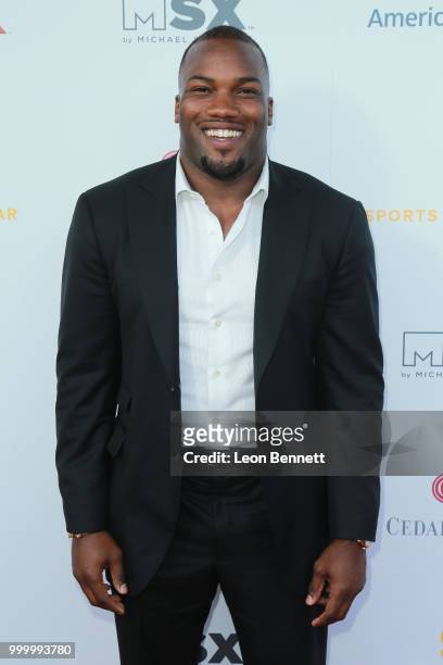 Beanie Wells attends the 33rd Annual Cedars-Sinai Sports Spectacular Gala on July 15, 2018 in Los Angeles, California.