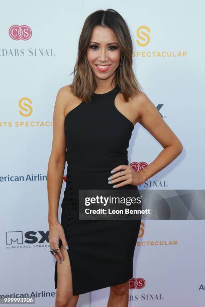 Michelle Marie attends the 33rd Annual Cedars-Sinai Sports Spectacular Gala on July 15, 2018 in Los Angeles, California.