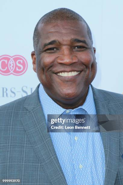 Curt Menefee attends the 33rd Annual Cedars-Sinai Sports Spectacular Gala on July 15, 2018 in Los Angeles, California.