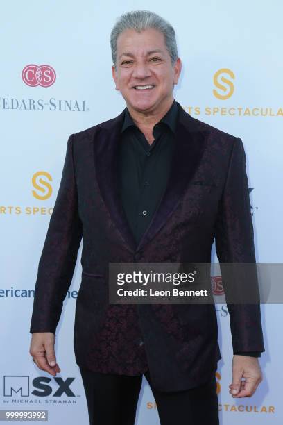 Bruce Buffer attends the 33rd Annual Cedars-Sinai Sports Spectacular Gala on July 15, 2018 in Los Angeles, California.