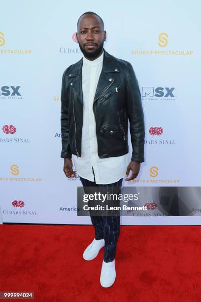 Lamorne Morris attends the 33rd Annual Cedars-Sinai Sports Spectacular Gala on July 15, 2018 in Los Angeles, California.