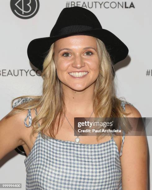 Lauren Suthers attends the Beautycon Festival LA 2018 at Los Angeles Convention Center on July 15, 2018 in Los Angeles, California.