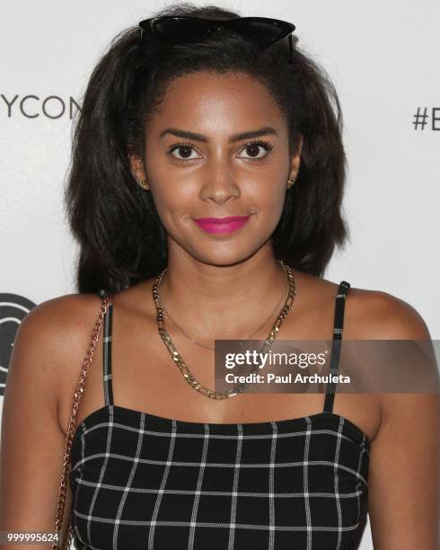 Sasha Merci attends the Beautycon Festival LA 2018 at Los Angeles Convention Center on July 15, 2018 in Los Angeles, California.