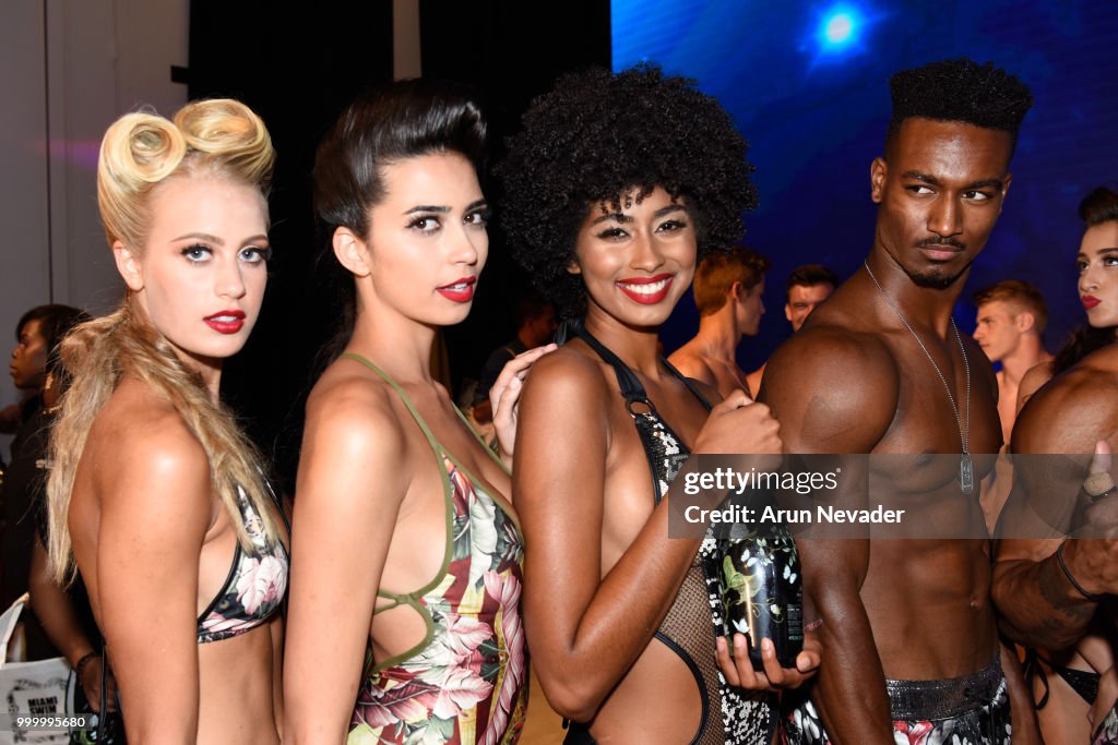 Miami Swim Week Powered By Art Hearts Fashion Swim/Resort 2018/19 - Backstage and Front Row - Day 4