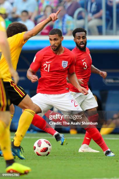 Ruben Loftus-Cheek of England in action during the FIFA 2018 World Cup Russia Play-off for third place match between Belgium and England at the Saint...