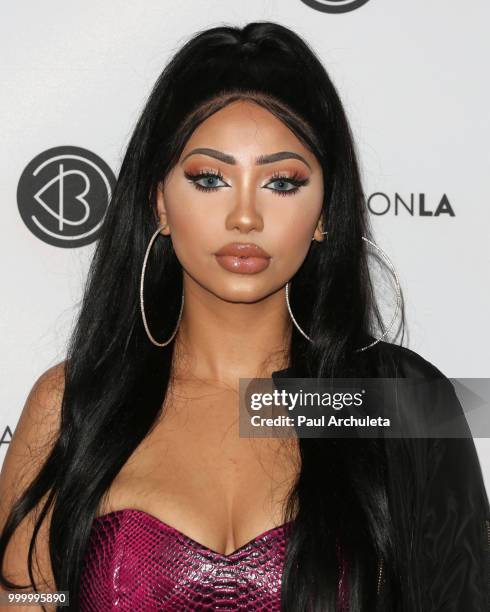 Melly Sanchez attends the Beautycon Festival LA 2018 at Los Angeles Convention Center on July 15, 2018 in Los Angeles, California.