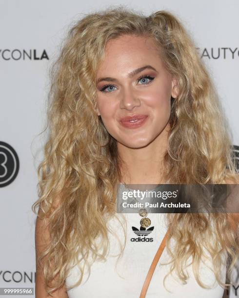 India Batson attends the Beautycon Festival LA 2018 at Los Angeles Convention Center on July 15, 2018 in Los Angeles, California.