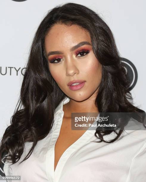 Samantha Elizabeth attends the Beautycon Festival LA 2018 at Los Angeles Convention Center on July 15, 2018 in Los Angeles, California.