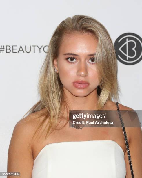 Lilyan Cole attends the Beautycon Festival LA 2018 at Los Angeles Convention Center on July 15, 2018 in Los Angeles, California.