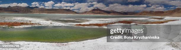 tso kar, ladakh. - banks post near record profits in second quarter of 2014 stockfoto's en -beelden