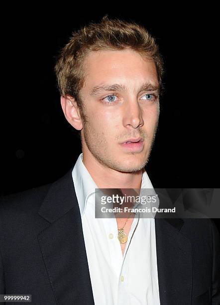 Pierre Casiraghi arrives at the Replay Party during the 63rd Annual Cannes Film Festival at Style Star Lounge on May 19, 2010 in Cannes, France.