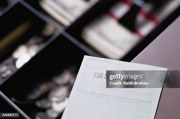 Open Check Till Checkbook Register Photos and Premium High Res Pictures - Getty Images