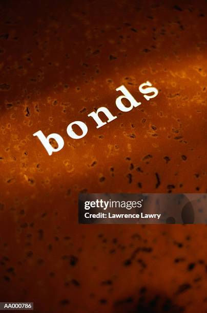 bonds - bonds finance stockfoto's en -beelden