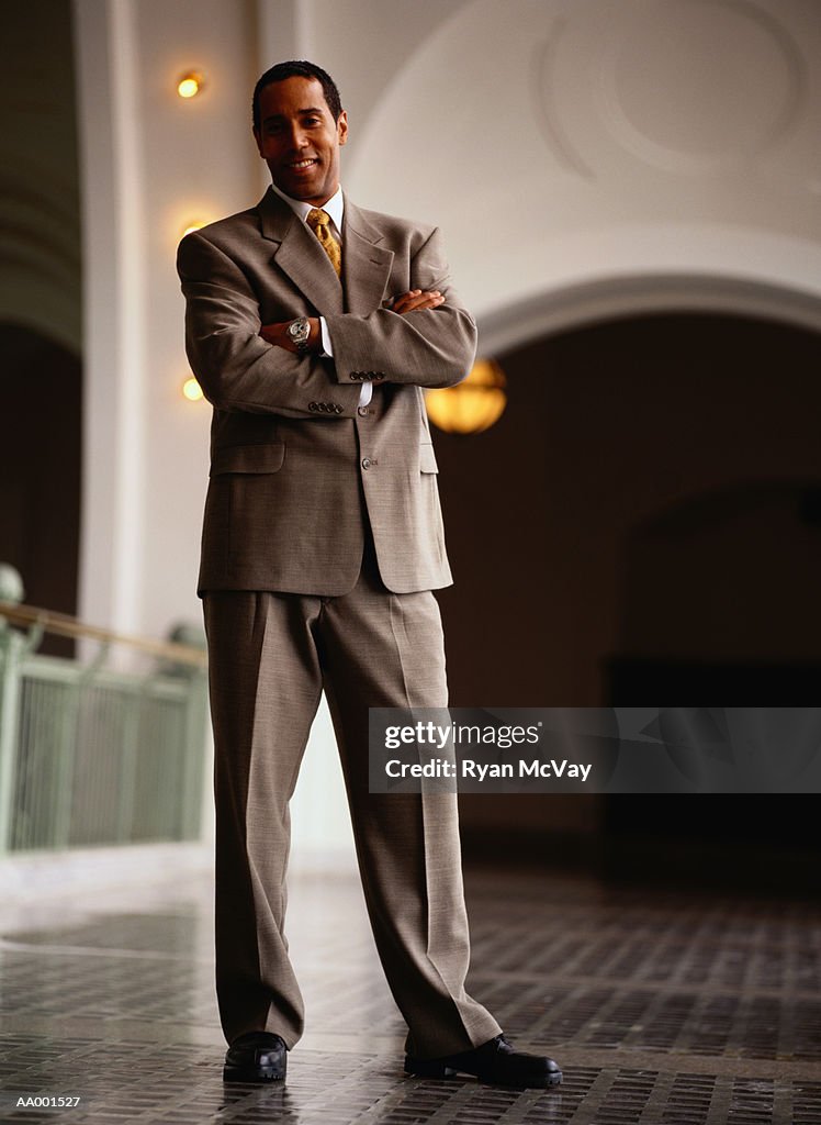 Portrait of a Smiling Businessman