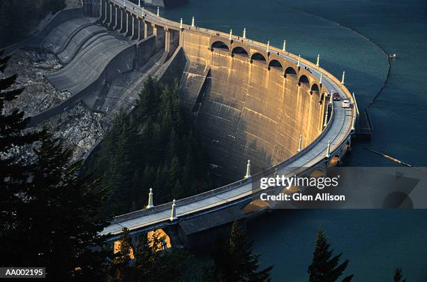 diablo dam, washington - diablo stockfoto's en -beelden