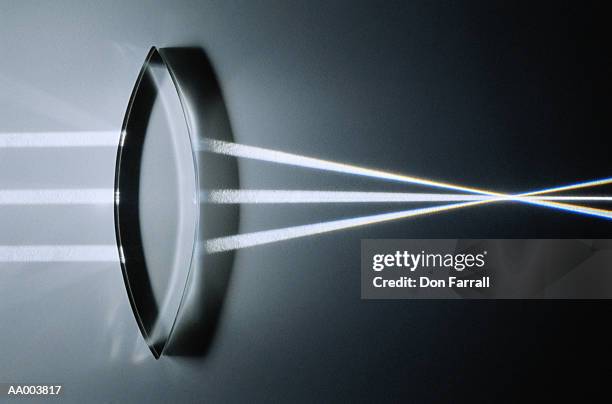 convex optical lens - konvex stock-fotos und bilder